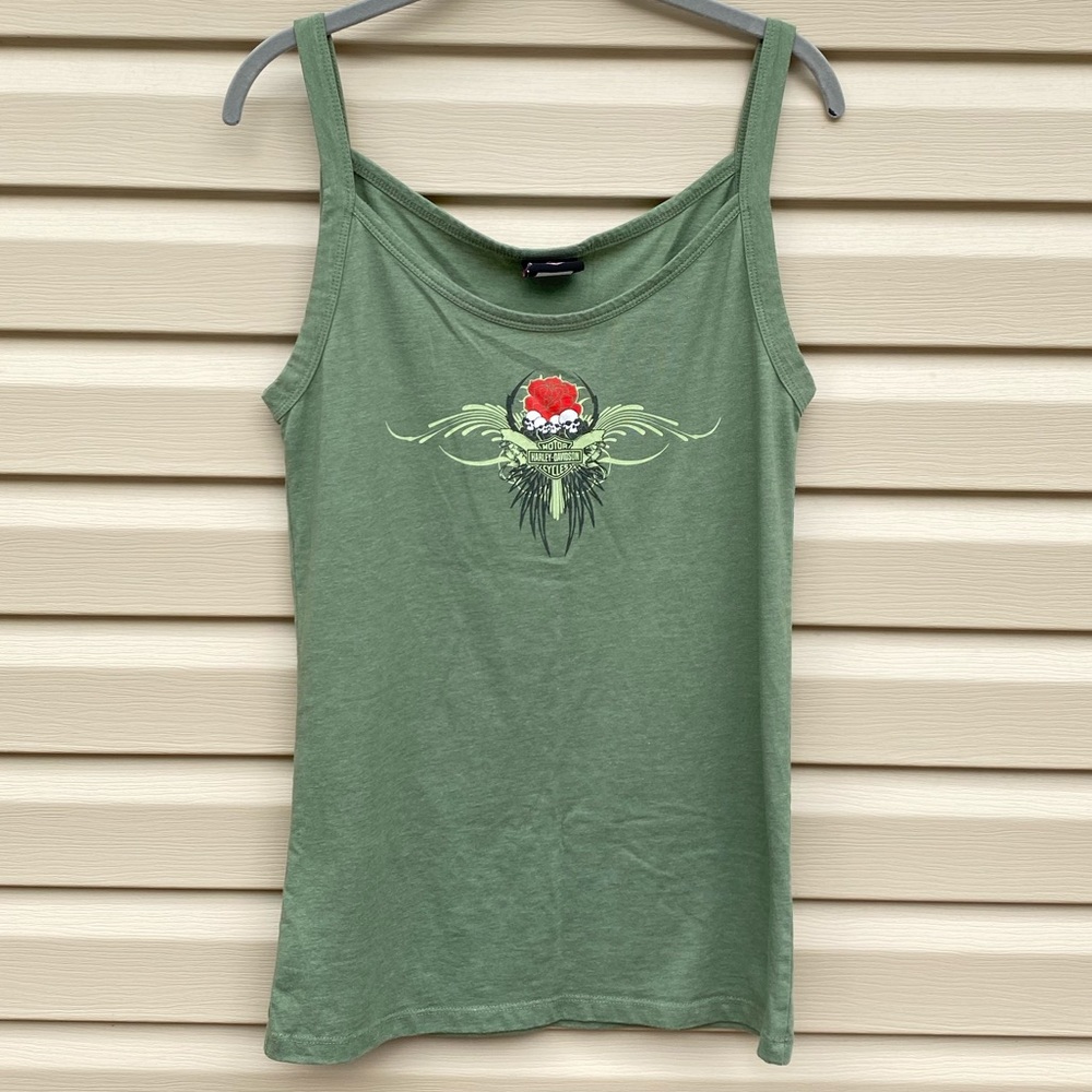 Harley Davidson Graphic Tank Top